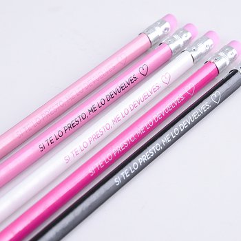 環保鉛筆-三角橡皮擦頭印刷廣告筆-採購批發製作贈品筆_1
